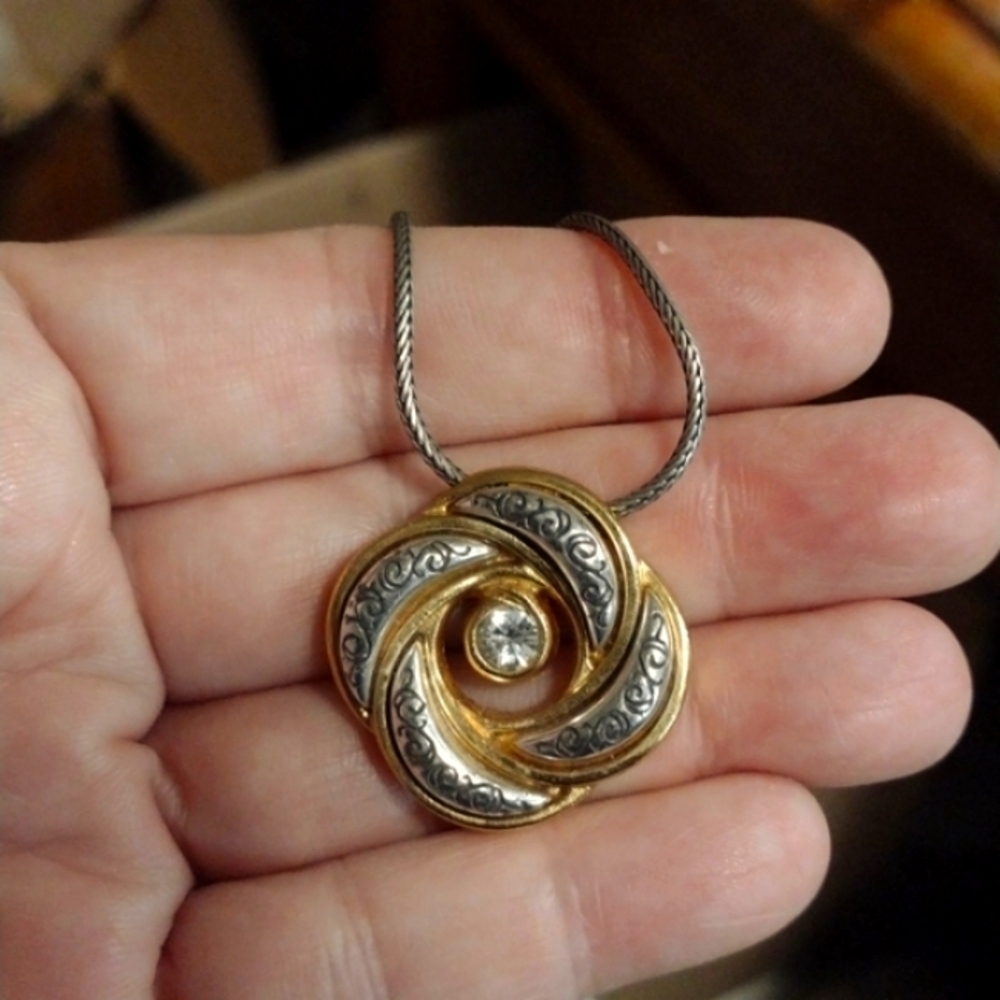 Brighton Two tone mixed metals necklace